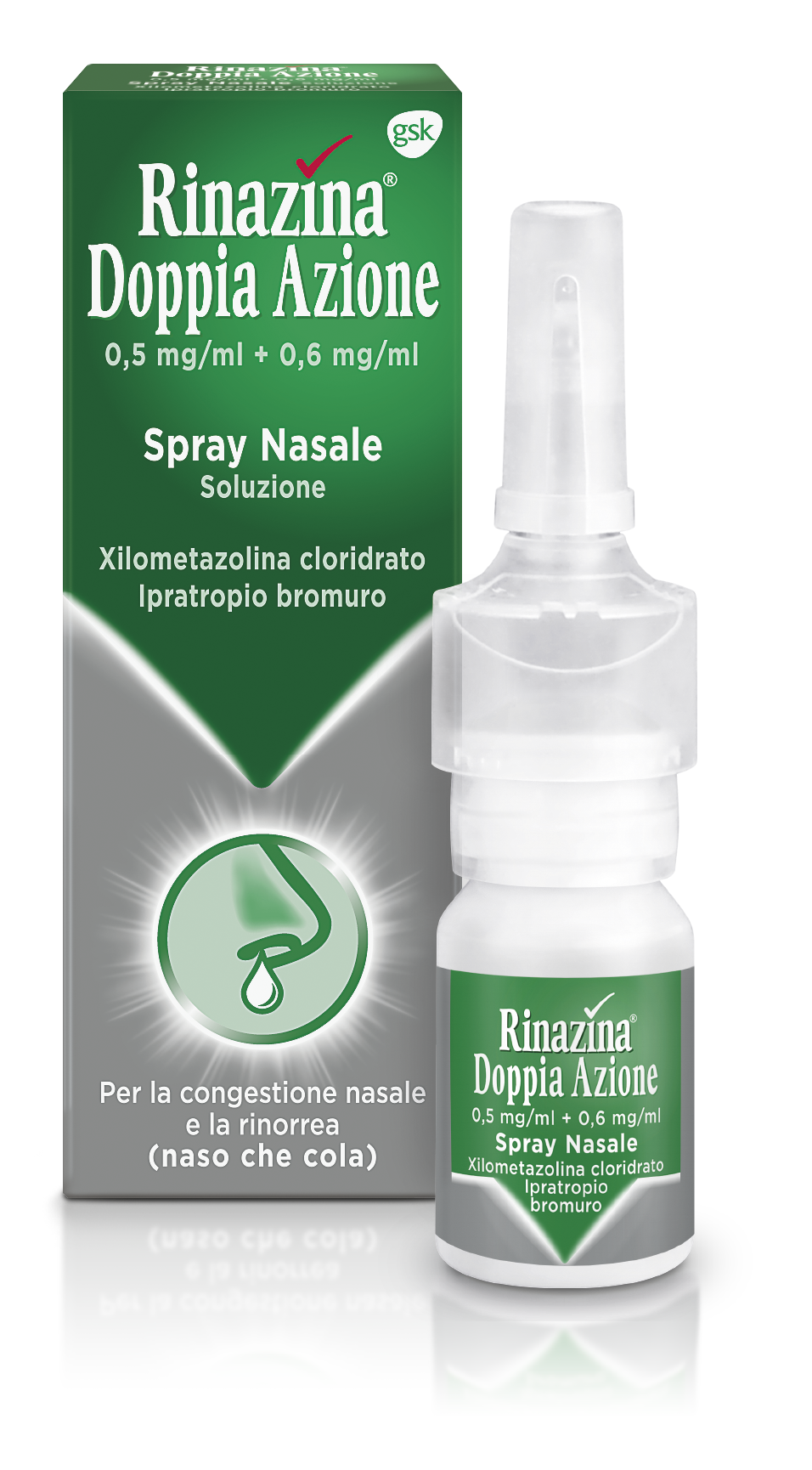 RINAZINA DOPPIA AZ*10ML5MG+6MG - Farmacia Artemisia di Montecuollo Dott. Angelo snc