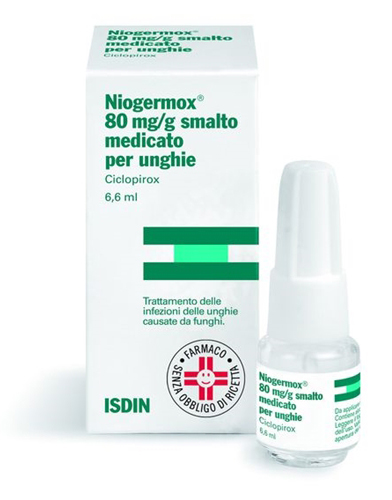 NIOGERMOX*SMALTO UNGHIE 6,6ML - Farmacia Artemisia di Montecuollo Dott. Angelo snc