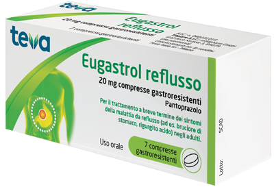 EUGASTROL REFLUSSO*7CPR 20MG - Farmacia Artemisia di Montecuollo Dott. Angelo snc
