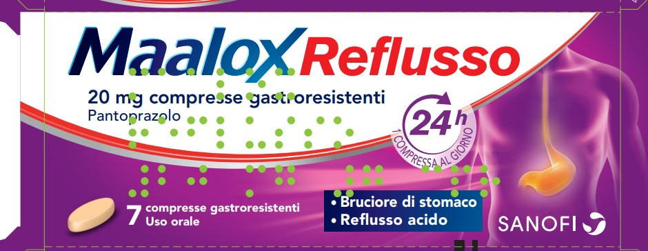 MAALOX REFLUSSO*7CPR 20MG - Farmacia Artemisia di Montecuollo Dott. Angelo snc