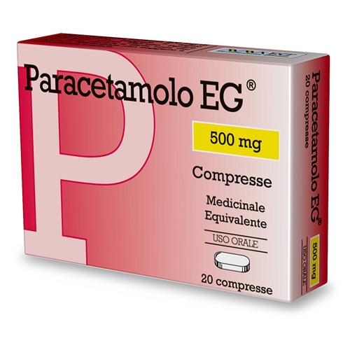 PARACETAMOLO EG*20CPR 500MG - Farmacia Artemisia di Montecuollo Dott. Angelo snc