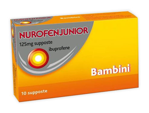 NUROFENJUNIOR*10SUPP 125MG - Farmacia Artemisia di Montecuollo Dott. Angelo snc