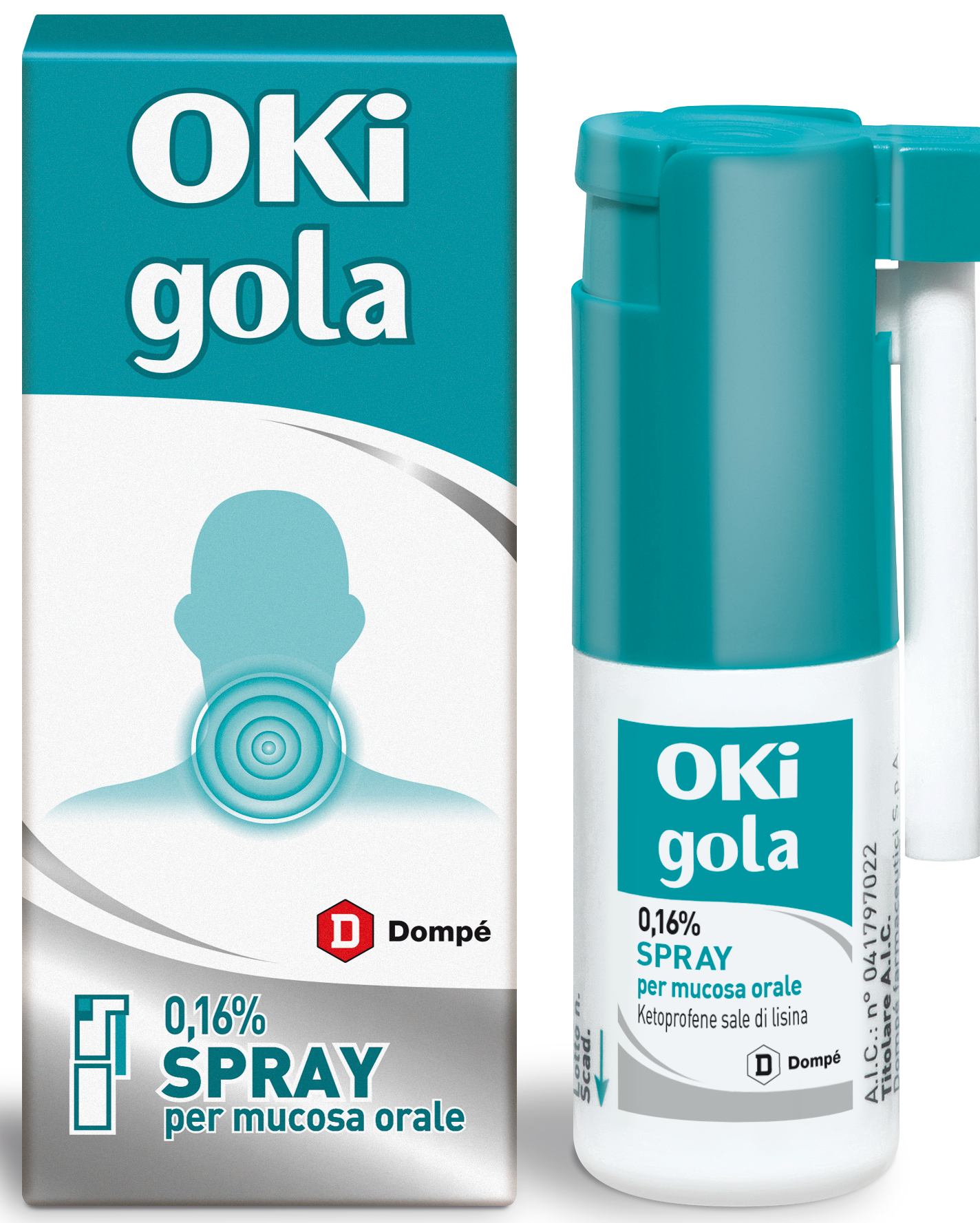 OKI GOLA*OS SPRAY 15ML 0,16% - Farmacia Artemisia di Montecuollo Dott. Angelo snc