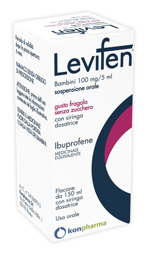 LEVIFEN*OS 150ML 100MG/5ML FRA - Farmacia Artemisia di Montecuollo Dott. Angelo snc