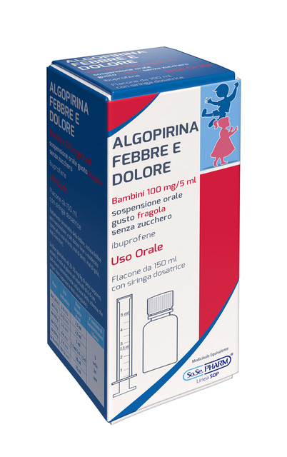 ALGOPIRINA FEBBRE DOL*150ML FR - Farmacia Artemisia di Montecuollo Dott. Angelo snc