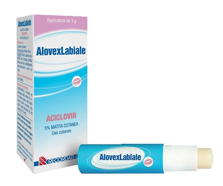 ALOVEXLABIALE*MAT CUT 3G 5% - Farmacia Artemisia di Montecuollo Dott. Angelo snc