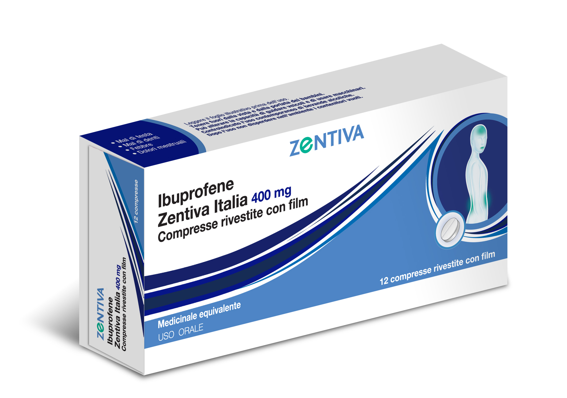 IBUPROFENE ZEN*12CPR 400MG - Farmacia Artemisia di Montecuollo Dott. Angelo snc