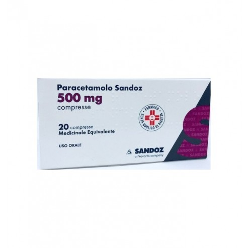 PARACETAMOLO SAND*20CPR 500MG - Farmacia Artemisia di Montecuollo Dott. Angelo snc