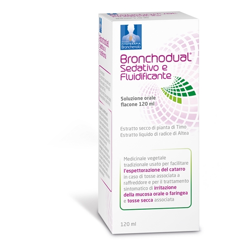 BRONCHODUAL SEDATIVO FLU*120ML - Farmacia Artemisia di Montecuollo Dott. Angelo snc