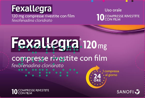 FEXALLEGRA*10CPR RIV 120MG - Farmacia Artemisia di Montecuollo Dott. Angelo snc