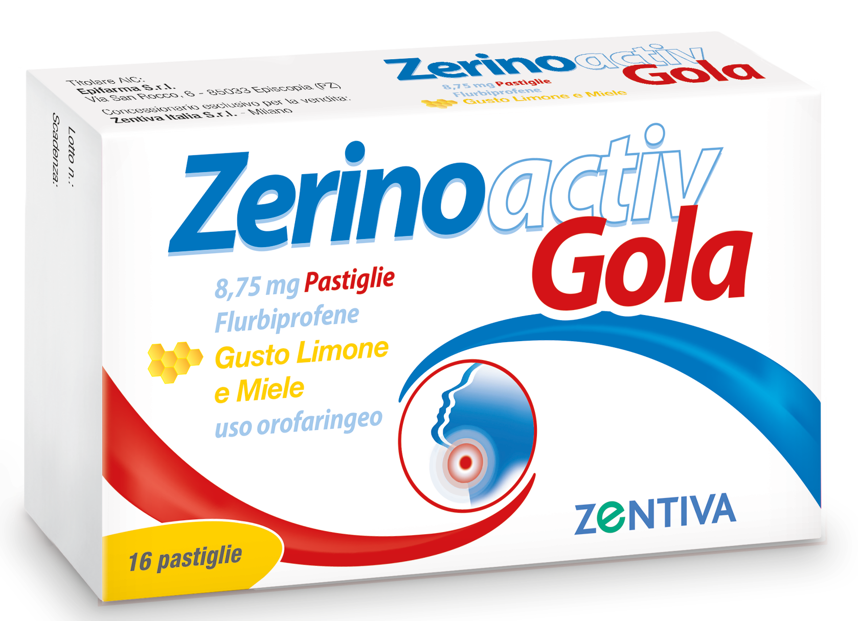ZERINOACTIV GOLA*16PASTL LIM M - Farmacia Artemisia di Montecuollo Dott. Angelo snc