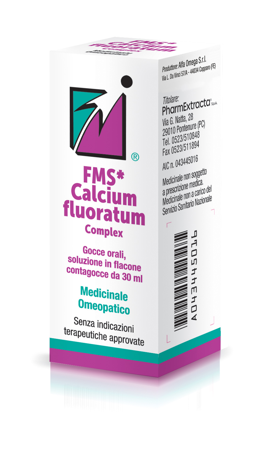 FMS CALCIUM FLUORATUM COMPLEX - Farmacia Artemisia di Montecuollo Dott. Angelo snc