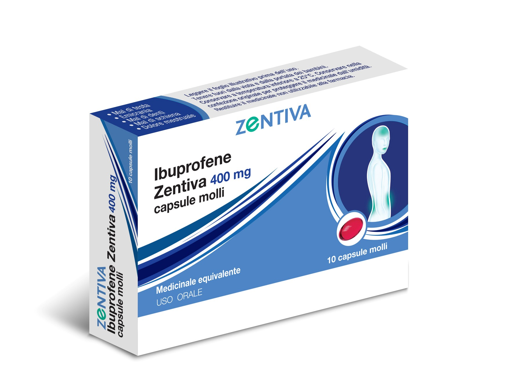 IBUPROFENE ZEN*10CPS 400MG - Farmacia Artemisia di Montecuollo Dott. Angelo snc