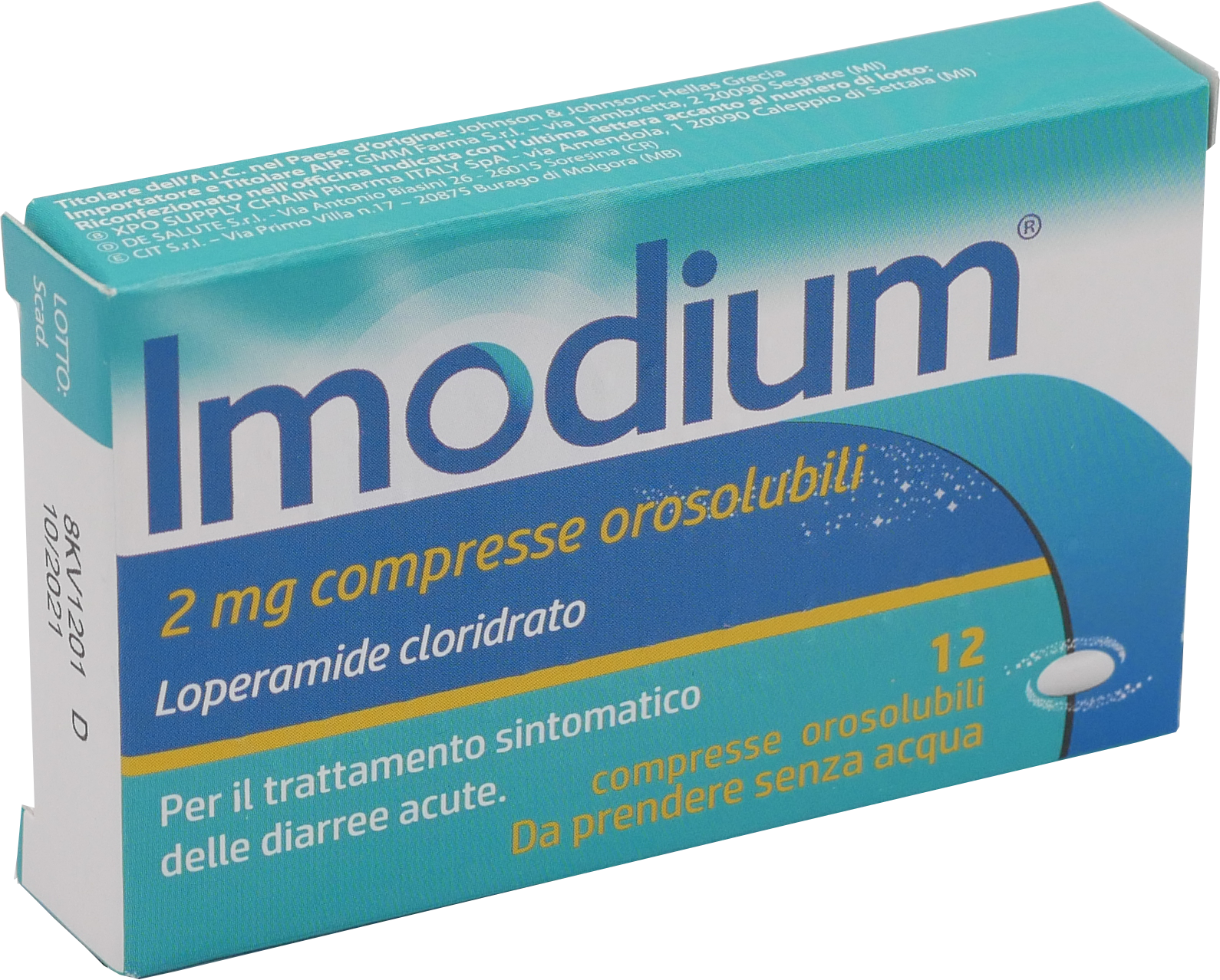 IMODIUM*12CPR OROSOL 2MG - Farmacia Artemisia di Montecuollo Dott. Angelo snc