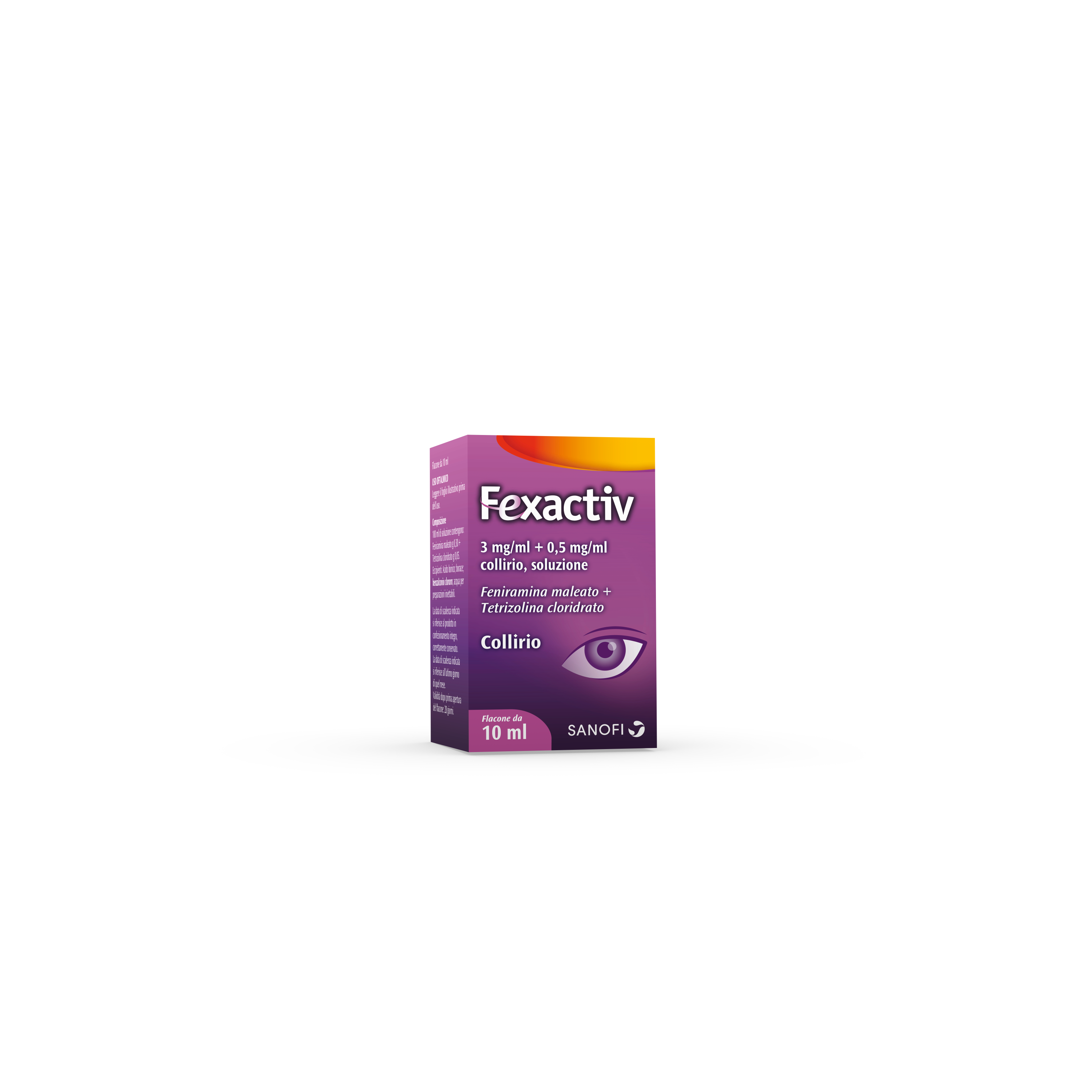 FEXACTIV*COLLIRIO 1FL 10ML - Farmacia Artemisia di Montecuollo Dott. Angelo snc