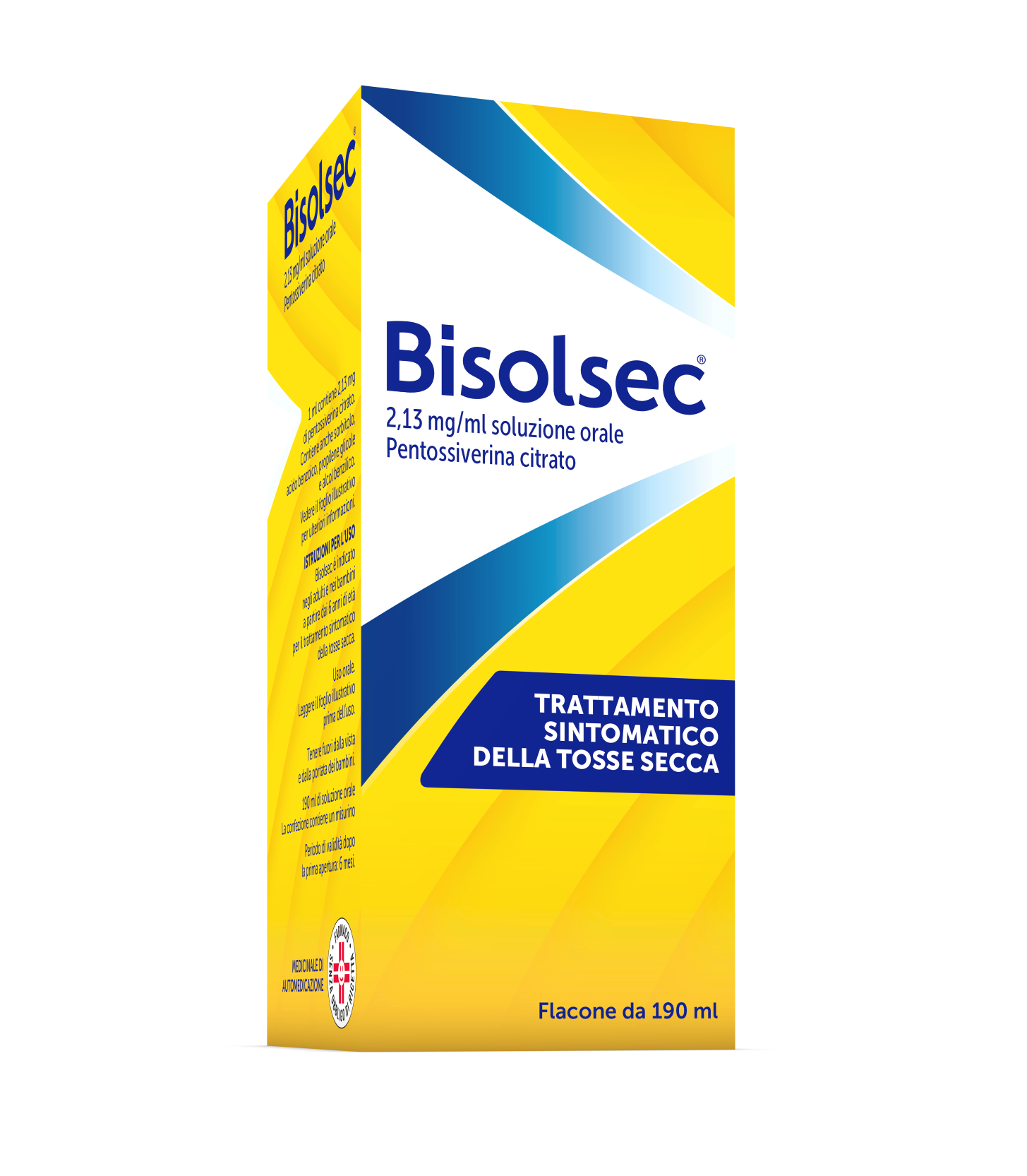 BISOLSEC*OS FL 190ML 2,13MG/ML - Farmacia Artemisia di Montecuollo Dott. Angelo snc