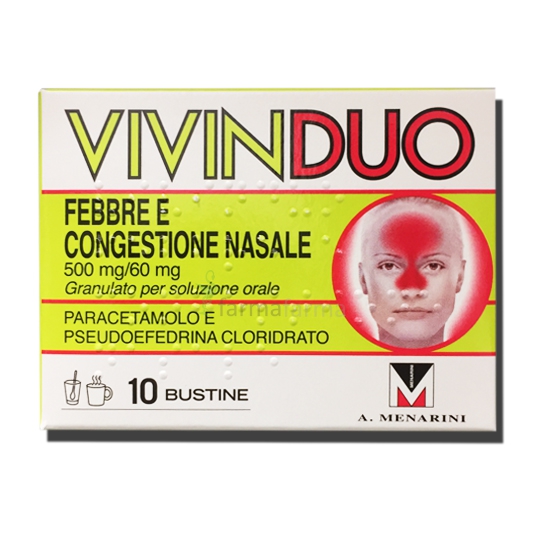 VIVINDUO FEBBRE CONG NAS*10BS - Farmacia Artemisia di Montecuollo Dott. Angelo snc