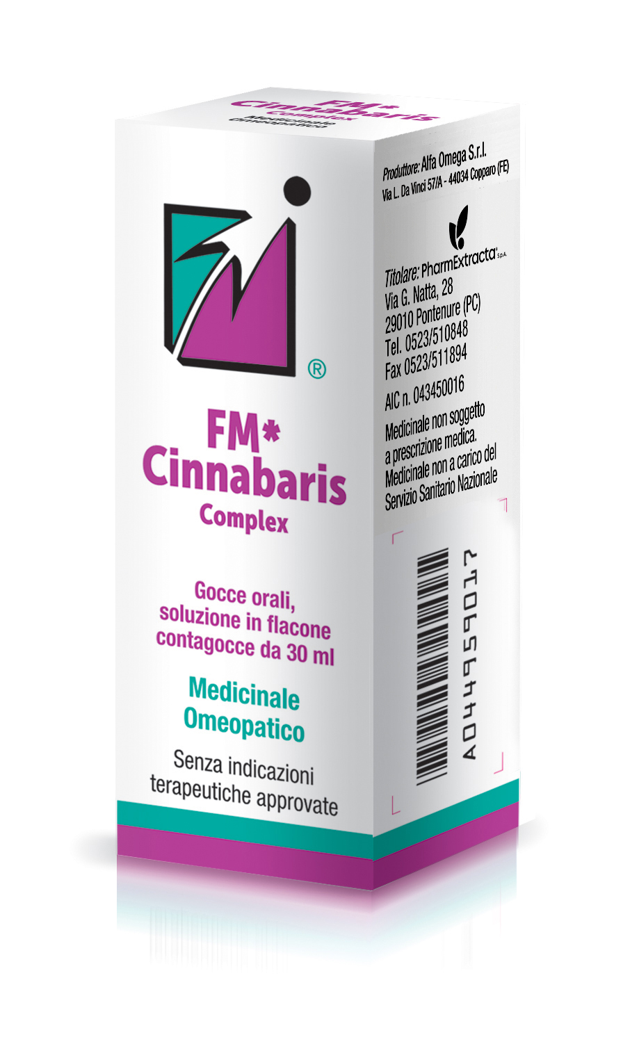 FM CINNABARIS COMPLEX*30ML GTT - Farmacia Artemisia di Montecuollo Dott. Angelo snc