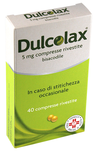 DULCOLAX*40CPR RIV 5MG - Farmacia Artemisia di Montecuollo Dott. Angelo snc