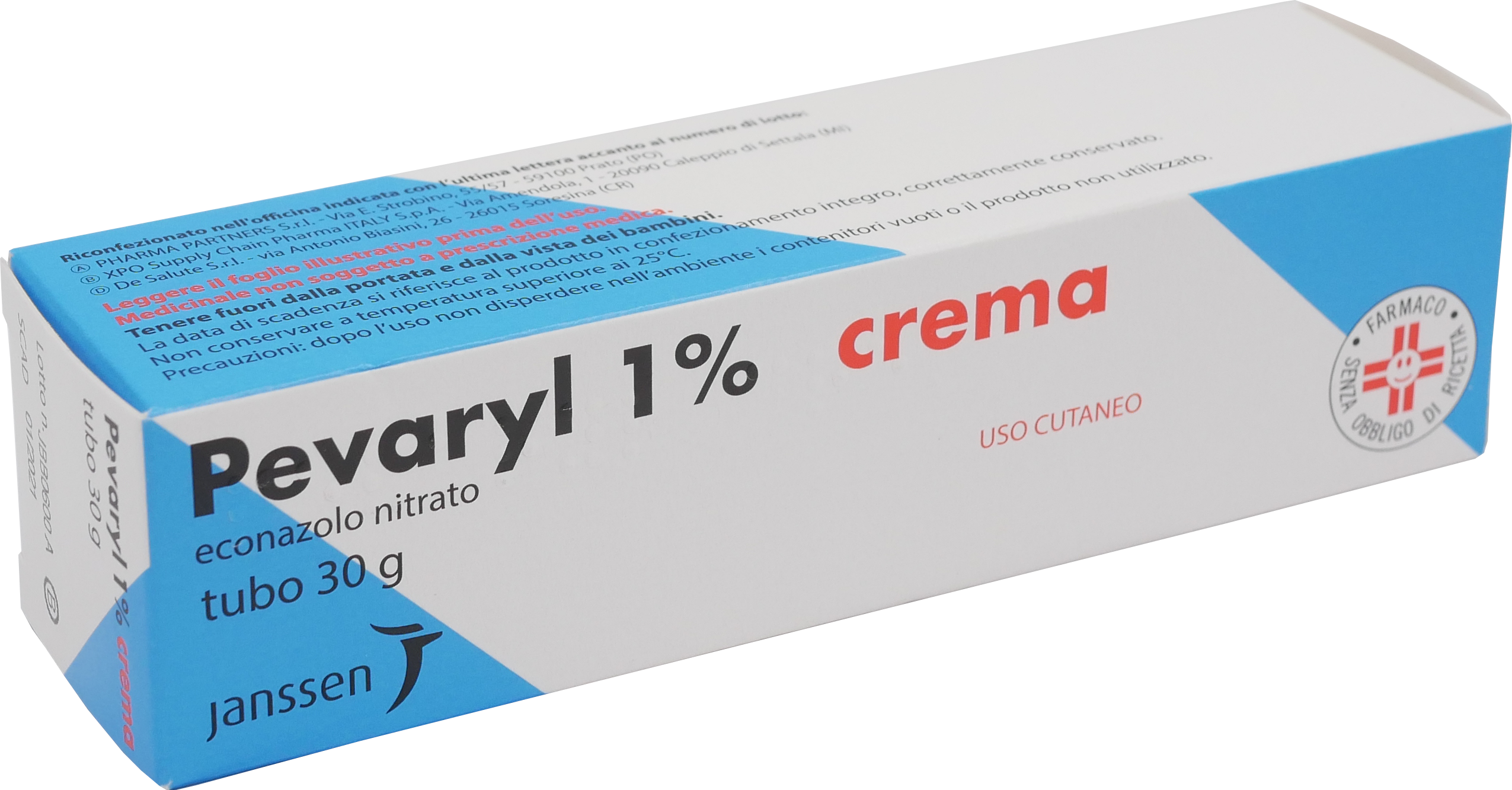 PEVARYL*CREMA 30G 1% - Farmacia Artemisia di Montecuollo Dott. Angelo snc