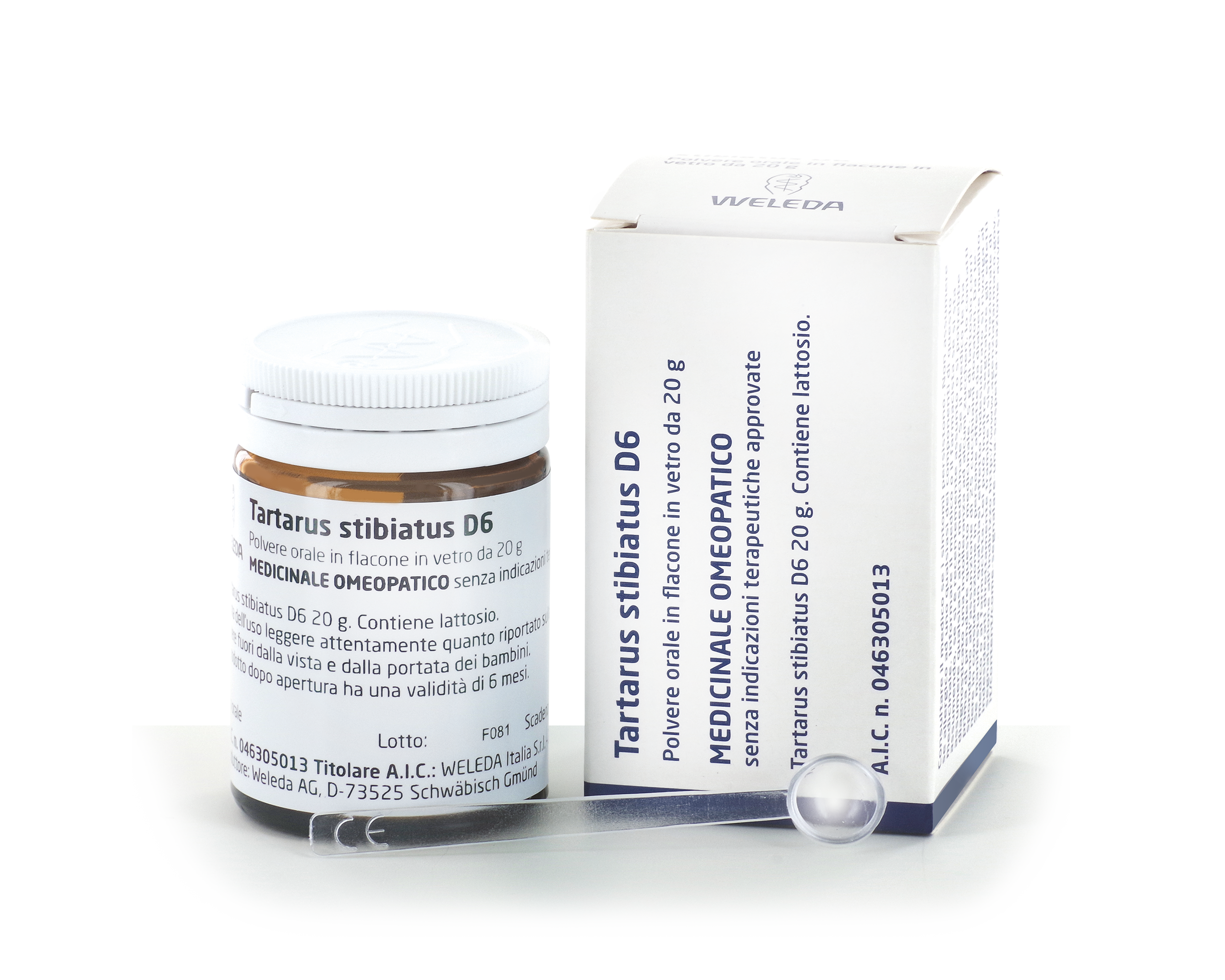 TARTARUS STIBIATUS*6DH POLV20G - Farmacia Artemisia di Montecuollo Dott. Angelo snc