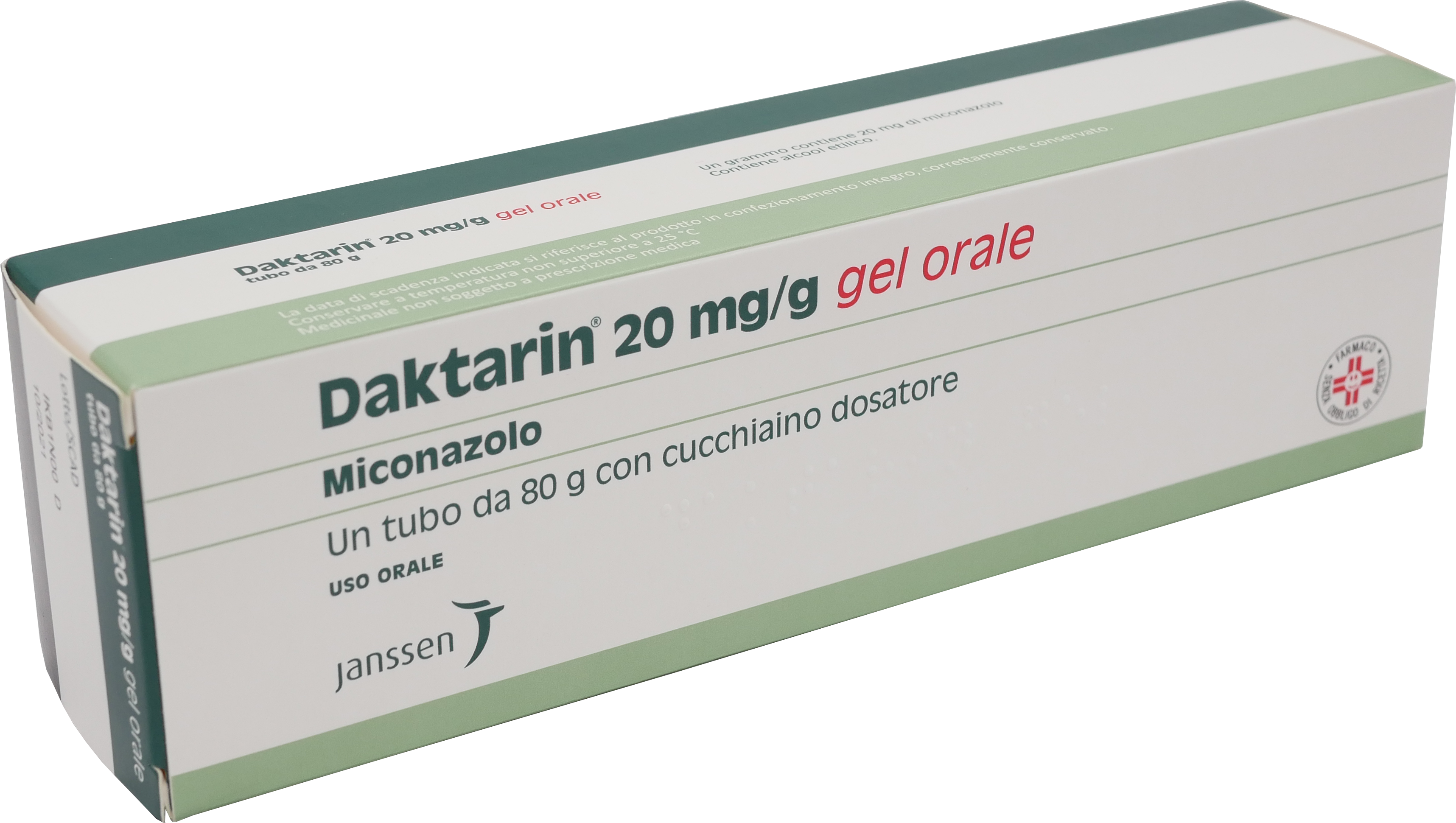 DAKTARIN*GEL OS 80G 20MG/G - Farmacia Artemisia di Montecuollo Dott. Angelo snc