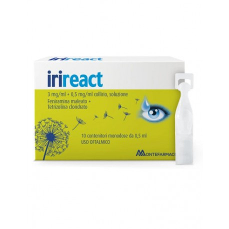 IRIREACT*COLL 10FL 0,5ML - Farmacia Artemisia di Montecuollo Dott. Angelo snc