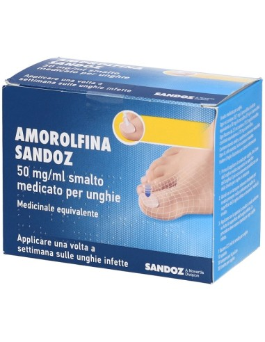 AMOROLFINA SAN*SMALTO 2,5ML - Farmacia Artemisia di Montecuollo Dott. Angelo snc