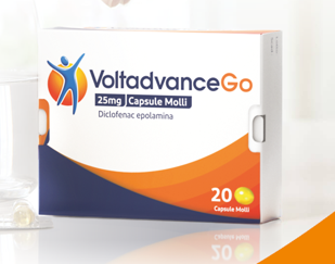 VOLTADVANCEGO*20CPS MOLLI 25MG - Farmacia Artemisia di Montecuollo Dott. Angelo snc