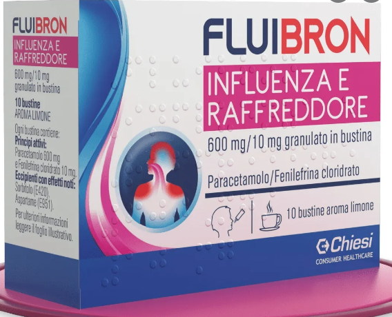 FLUIBRON INFLUENZA E RAFF*10BS - Farmacia Artemisia di Montecuollo Dott. Angelo snc