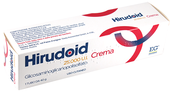 HIRUDOID 25000UI*CREMA 40G - Farmacia Artemisia di Montecuollo Dott. Angelo snc