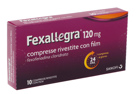 FEXALLEGRA*10CPR RIV 120MG - Farmacia Artemisia di Montecuollo Dott. Angelo snc