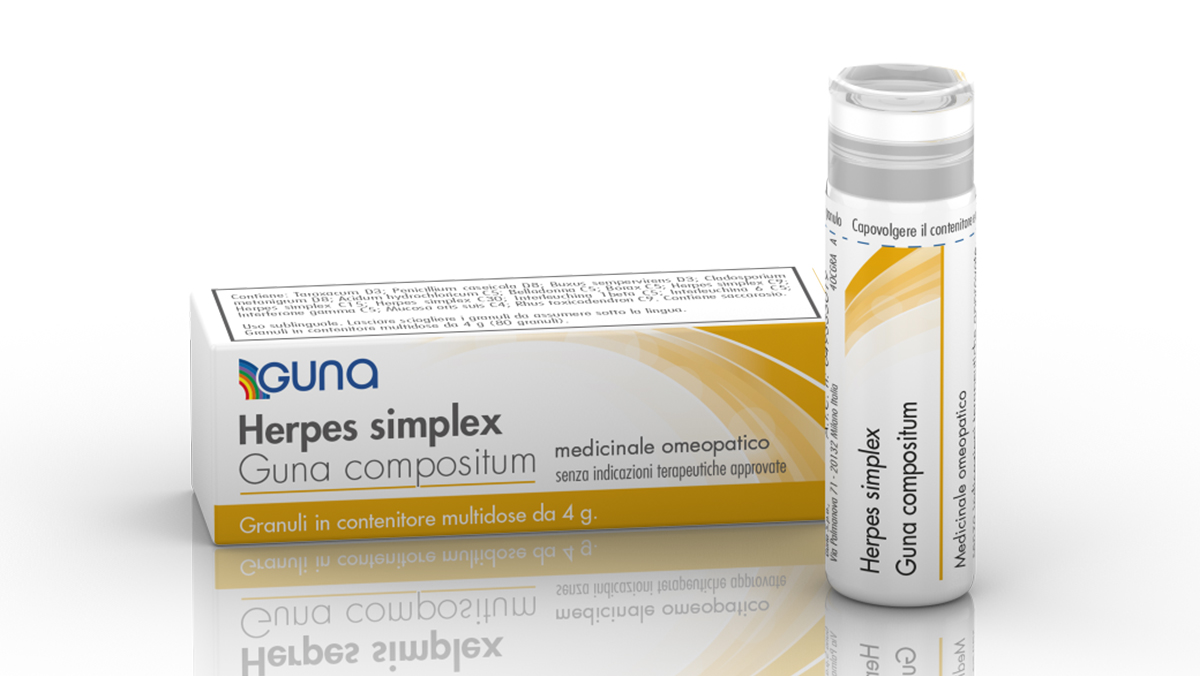 HERPES SIMPLEX GUNA COMP*4G GR - Farmacia Artemisia di Montecuollo Dott. Angelo snc