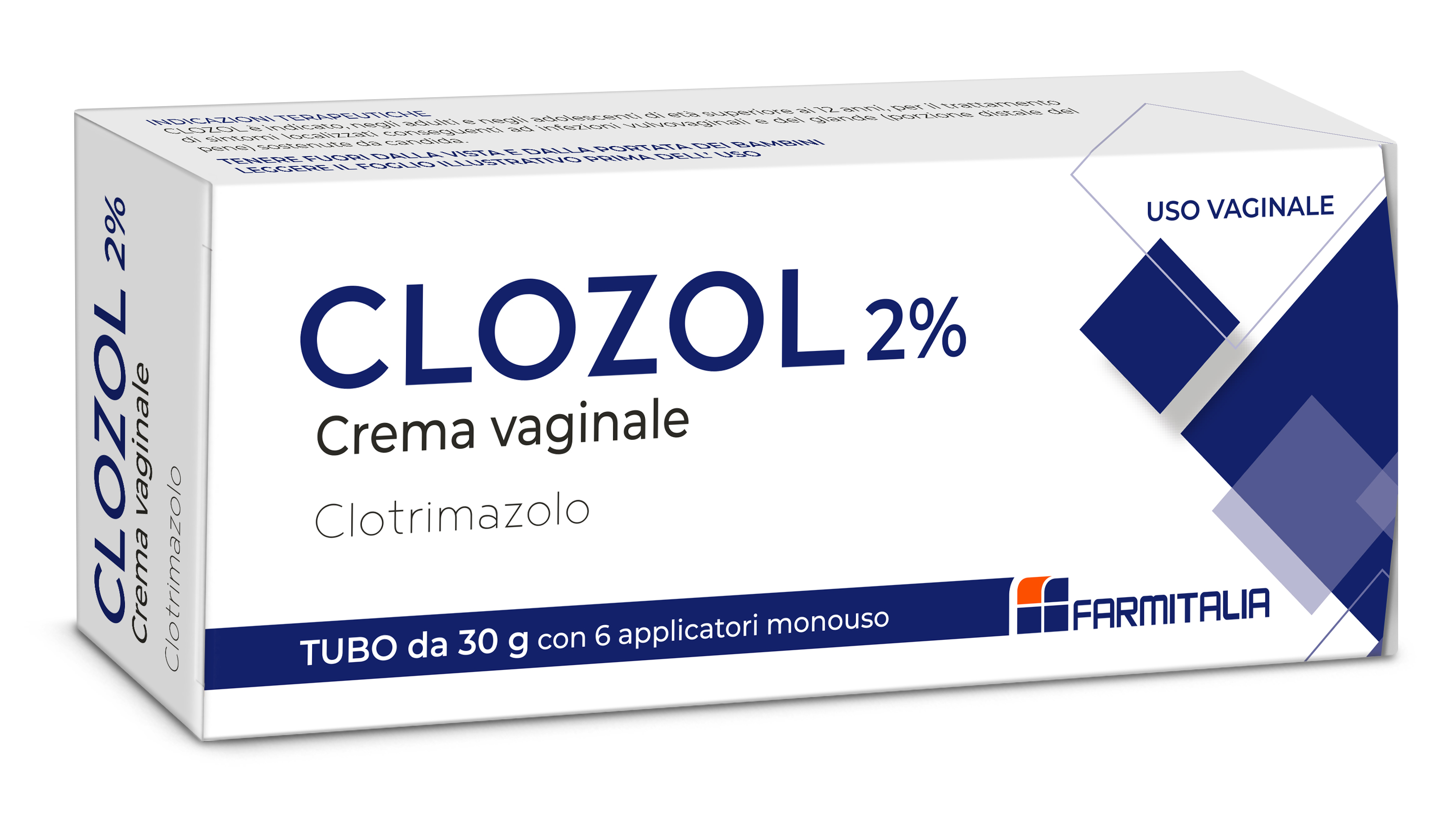 CLOZOL*CREMA VAG 30G 2% - Farmacia Artemisia di Montecuollo Dott. Angelo snc