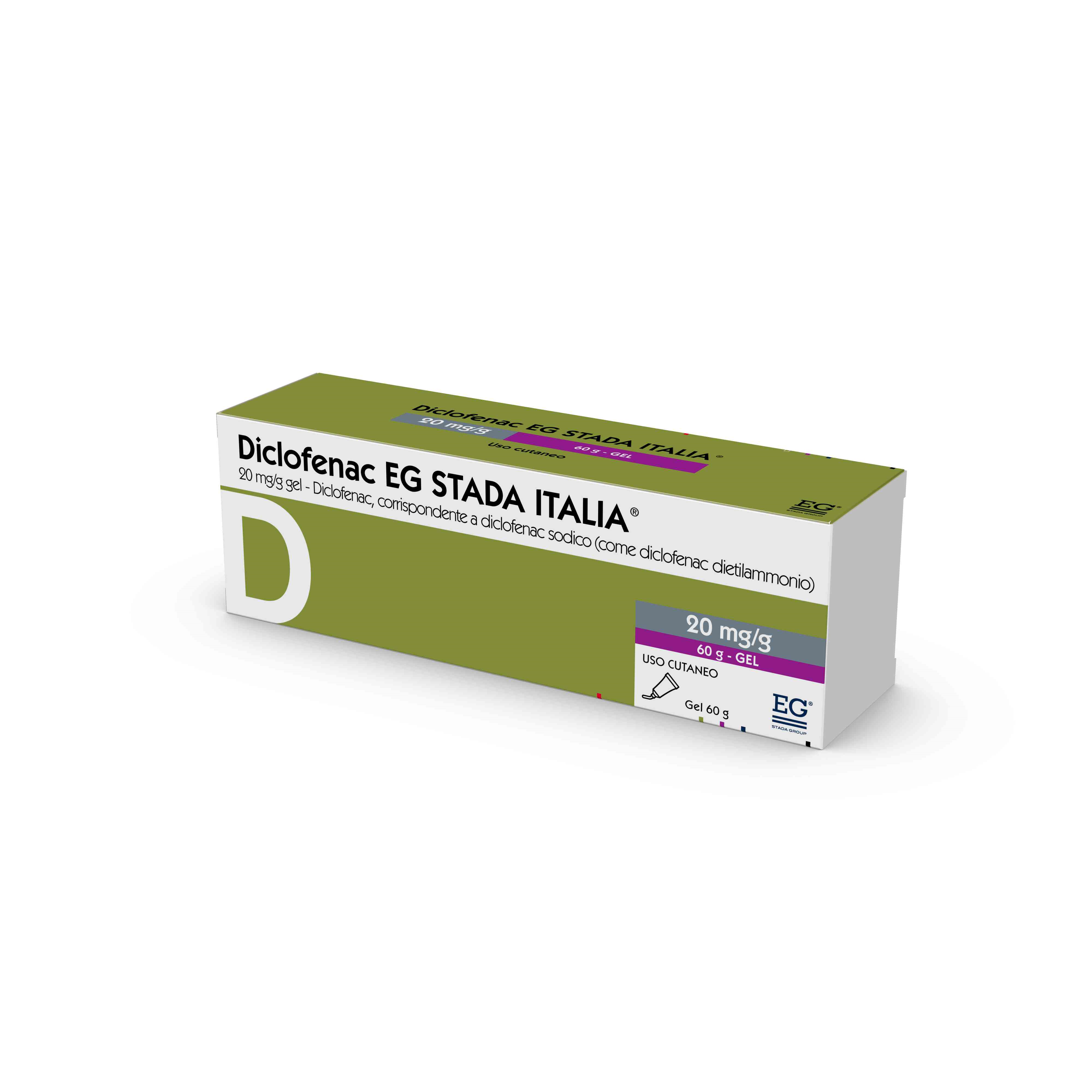 DICLOFENAC EG*GEL 60G 20MG/G - Farmacia Artemisia di Montecuollo Dott. Angelo snc