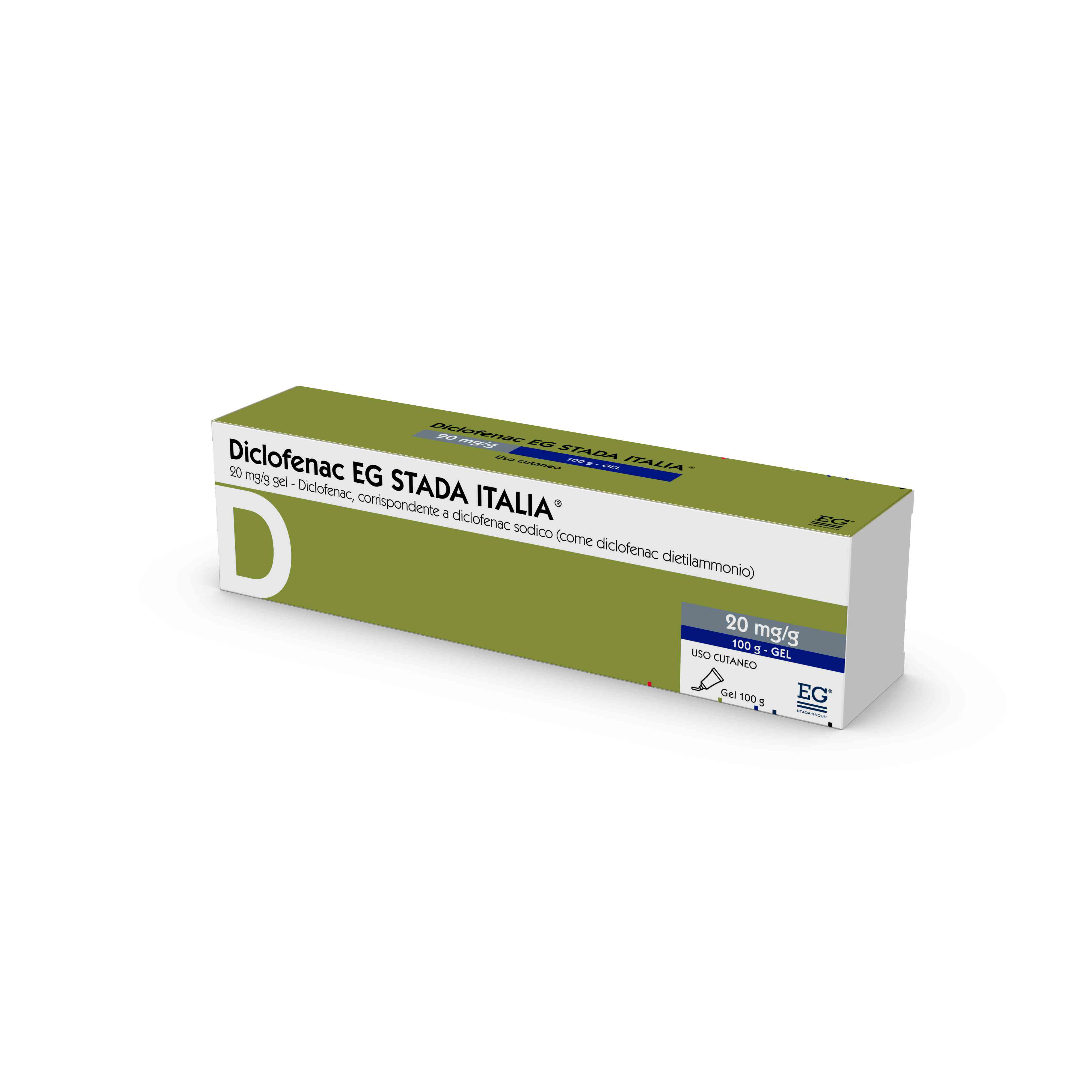 DICLOFENAC EG*GEL 100G 20MG/G - Farmacia Artemisia di Montecuollo Dott. Angelo snc