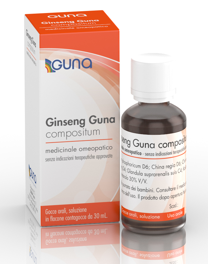 GINSENG GUNA COMP*OS GTT 30ML - Farmacia Artemisia di Montecuollo Dott. Angelo snc