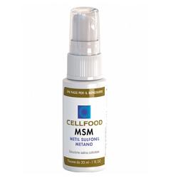 CELLFOOD MSM METIL SULFONIL METANO SOLUZIONE SALINA COLLOIDALE 30 ML - Farmacia Artemisia di Montecuollo Dott. Angelo snc