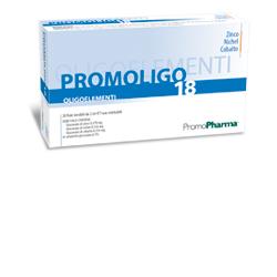 PROMOLIGO 18 ZINCO/NICHEL/COBALTO 20 FIALE 2 ML - Farmacia Artemisia di Montecuollo Dott. Angelo snc