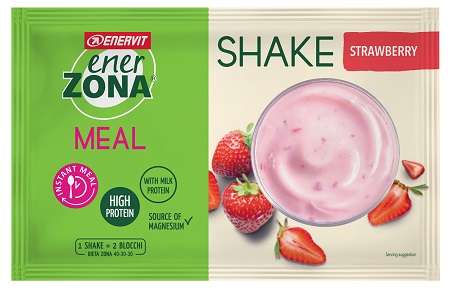 ENERZONA INSTANT MEAL FRAGOLA YOGHURT 1 BUSTA DA 50 GRAMMI - Farmacia Artemisia di Montecuollo Dott. Angelo snc