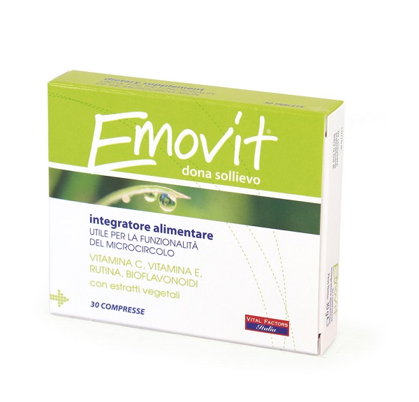 EMOVIT 30 COMPRESSE - Farmacia Artemisia di Montecuollo Dott. Angelo snc