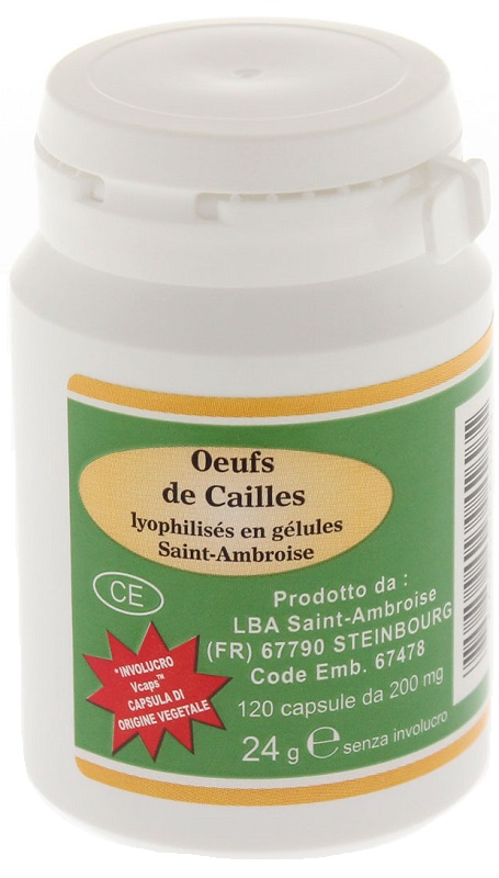 UOVA COTURNIX 120CPS - Farmacia Artemisia di Montecuollo Dott. Angelo snc