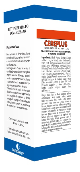 CEREPLUS 50 ML SOLUZIONE IDROALCOLICA - Farmacia Artemisia di Montecuollo Dott. Angelo snc