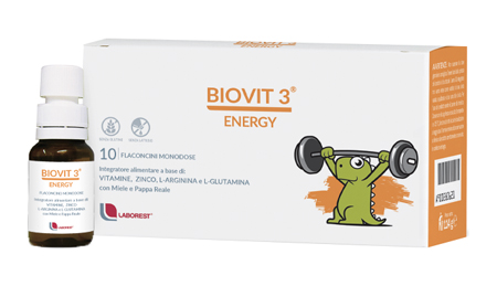 BIOVIT 3 ENERGY 10 FLACONCINI 10 ML - Farmacia Artemisia di Montecuollo Dott. Angelo snc