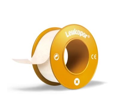 CEROTTO IN ROCCHETTO LEUKOPOR IPOALLERGENICO TESSUTO NON TESSUTO BIANCO 2,5X920 CM CON DISPENSER - Farmacia Artemisia di Montecuollo Dott. Angelo snc