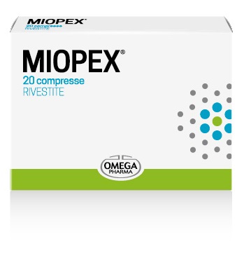 MIOPEX 20 COMPRESSE - Farmacia Artemisia di Montecuollo Dott. Angelo snc