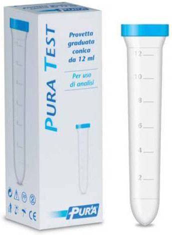 PROVETTA PER URINE PURA TEST GRADUATA CONICA 12 ML - Farmacia Artemisia di Montecuollo Dott. Angelo snc