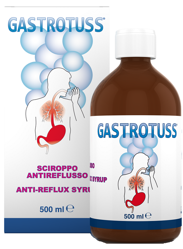 SCIROPPO ANTIREFLUSSO GASTROTUSS 500 ML - Farmacia Artemisia di Montecuollo Dott. Angelo snc