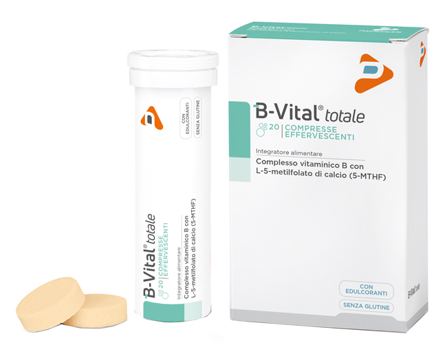 B-VITAL TOTALE ARANCIA 2 TUBI 10 COMPRESSE EFFERVESCENTI - Farmacia Artemisia di Montecuollo Dott. Angelo snc