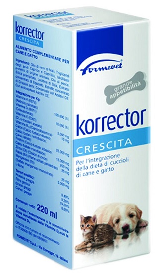 KORRECTOR CRESCITA FLACONE 220 ML - Farmacia Artemisia di Montecuollo Dott. Angelo snc
